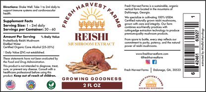 Reishi Mushroom Extract Tincture