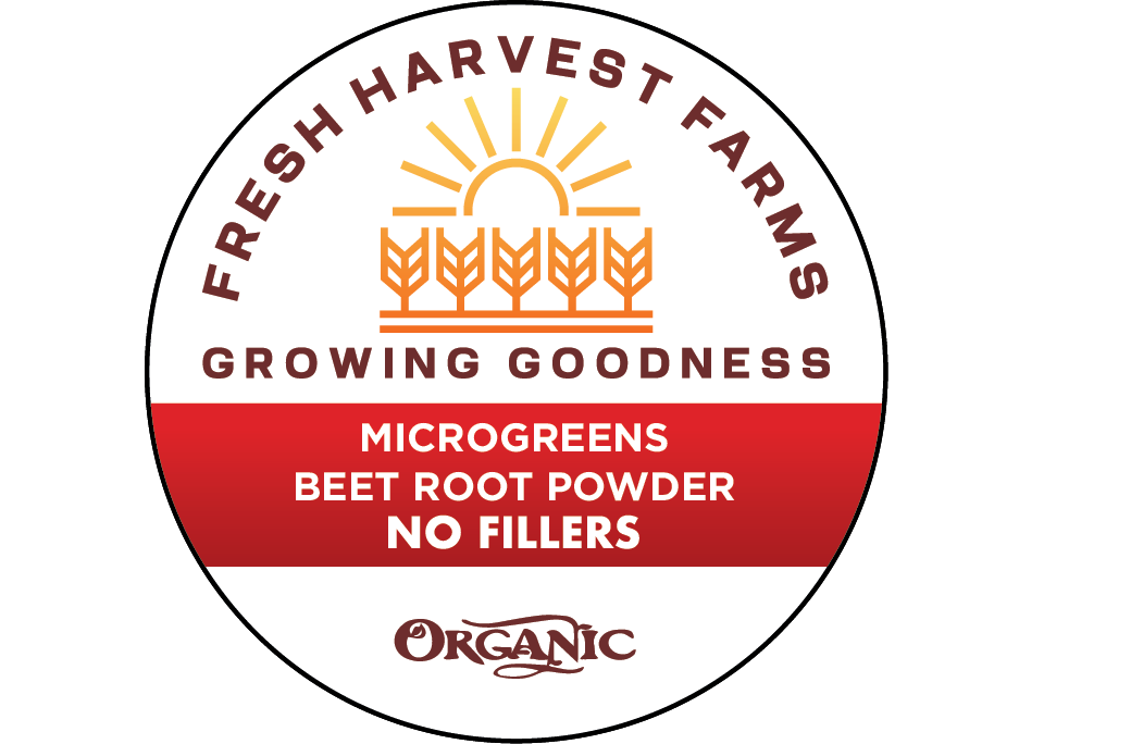 Beet Microgreens + Beet Root Powder